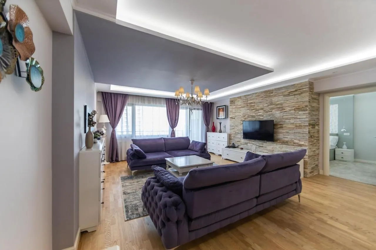 Saphir Stein Residence Apartment 19Th 布加勒斯特 0*,